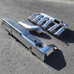 Polished Mercedes OM603 Valve Cover Intake Manifold Crossover Pipe 300 Sdl Td Remanufactured. Price: $1795.99.