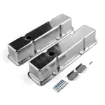 Speedmaster Aluminum Valve Covers Small Block Chevy 350 Polished New. Price: $82.50.