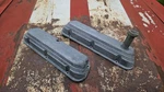 Pair Original 1987-1993 Ford Mustang 5.0 V8 Aluminum Valve Rocker Covers 302 Used. Price: $149.00.