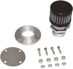 Moroso Valve Cover Breather Kit Bolt Style - Aluminum Black, Chrome New. Price: $161.06.
