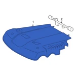 For Toyota Tacoma 2005-2015 112590P011 Engine Cover New. Price: $232.74.