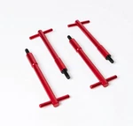 Valve Cover Bar Wing Nuts 1/4"-20 Studs Chevy Aluminum Red Set Of New. Price: $23.97.