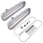 Gm Cast Aluminum Tall Silver Pair Valve Covers W/ Coil Mounts For LS1 LS2 LS3 New. Price: $95.00.