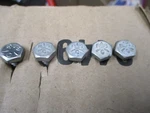 (5) Nos Gm Hex Head Bolts 1/4" - 20 /8" Rsc Mark Part 180018 New. Price: $84.00.