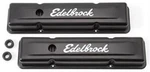 Edelbrock 4443 Signature Valve Covers 59-86 Sbc Chevy 262-400 Std. Height Black New. Price: $59.95.