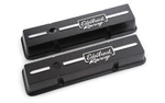 Edelbrock 41633 Valve Cover Kit Race Series Sbc Short Black New. Price: $188.95.