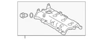 Genuine Nissan Valve Cover 13264-9HJ0A New. Price: $329.89.
