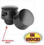 Billet Specialties BLK21120 Plain Round Pcv Breather W/1-1/4" Hole Black New. Price: $67.95.