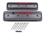 Proform 141-845 Valve Cover,cast Aluminum,black,chevrolet Logo,chevy,small Block New. Price: $317.95.