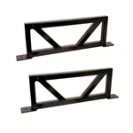 Rugged Ridge 12107.10 Universal Set Of Black Mount Door Holders For 76-18 Jeep New. Price: $359.98.