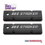 Racing Power R7617, 2 Pack Black Aluminum Small Block Chevy Tall Valve Covers 38 New. Price: $304.70.
