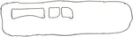 Engine Valve Cover Gasket Set-natural Mahle VS50417 New. Price: $19.05.