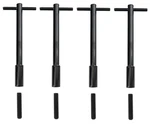 Moroso 68621 Valve Cover Wing Nut 4PK Black New. Price: $67.63.