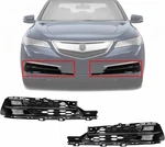 New Front Fog Light Cover Set Of Driver Passenger Side For 2015-17 Acura Tlx. Price: $102.47.