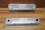Mickey Thompson Valve Covers Small Block Chevy 327 Finned Aluminum Vintage M/t Used. Price: $139.99.