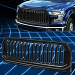 15-17 Ford F-150 Vertical Front Hood Bumper Grille Cover Replacement New. Price: $113.29.