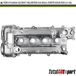 New Engine Valve Cover Hyundai Accent Veloster Kia Rio 12-17 Soul Forte Koup. Price: $110.68.