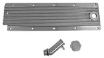 Engine Valley Cover Aluminum Polished Finned Chevy Small Block Ls Each New. Price: $134.99.