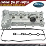 Engine Valve Cover W/ Gasket & Cap For Nissan Versa 2012-2019 Note 14-19 New. Price: $83.79.