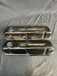 Ford Motorsport Black Knight Valve Covers 289 302 351W Small Block Vintage Sbf Used. Price: $125.00.