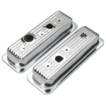 Trans-dapt 9458 Traditional Valve Cover Caps Short For Chrome New. Price: $118.93.