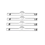 Edelbrock 4404 Chrome Valve Cover Hold Down Tab Set,small Block Fits Chevy New. Price: $28.99.