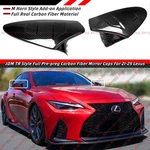 For 19-25 Lexus Is Es Ls Ux Full Carbon Fiber Tr Style Mirror Covers Caps New. Price: $109.99.