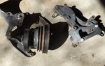 96-00 Chevy Gmc 2500 3500 454 7.4 Serpentine Pulley Belt Brackets Ps Alt Oem Used. Price: $250.00.