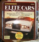 Mint Cond.: 1ST Edition Elite Cars Corvette Stingray Rolls-royce Lambo Muira Por Used. Price: $14.00.