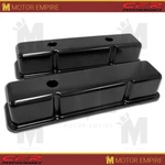 For 58-86 Chevy Small Block 283-305-327-350-400 Smooth Valve Covers Black New. Price: $67.27.